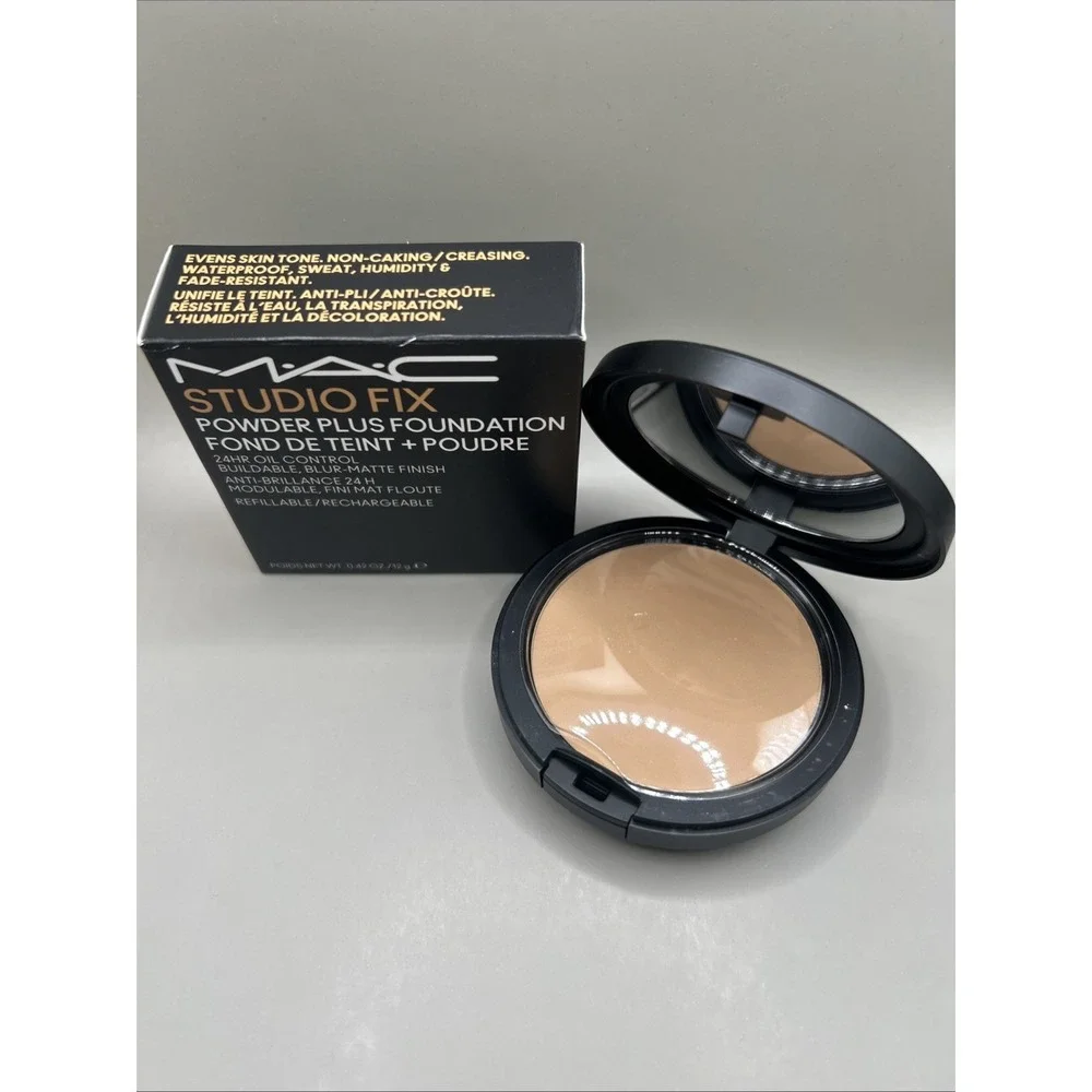 Mac Studio Fix Powder Plus Foundation 24HR Oil Control NC30 NEW FORMULA 0.42oz